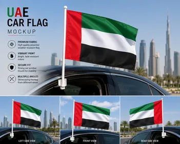 car flag Printing Dubai