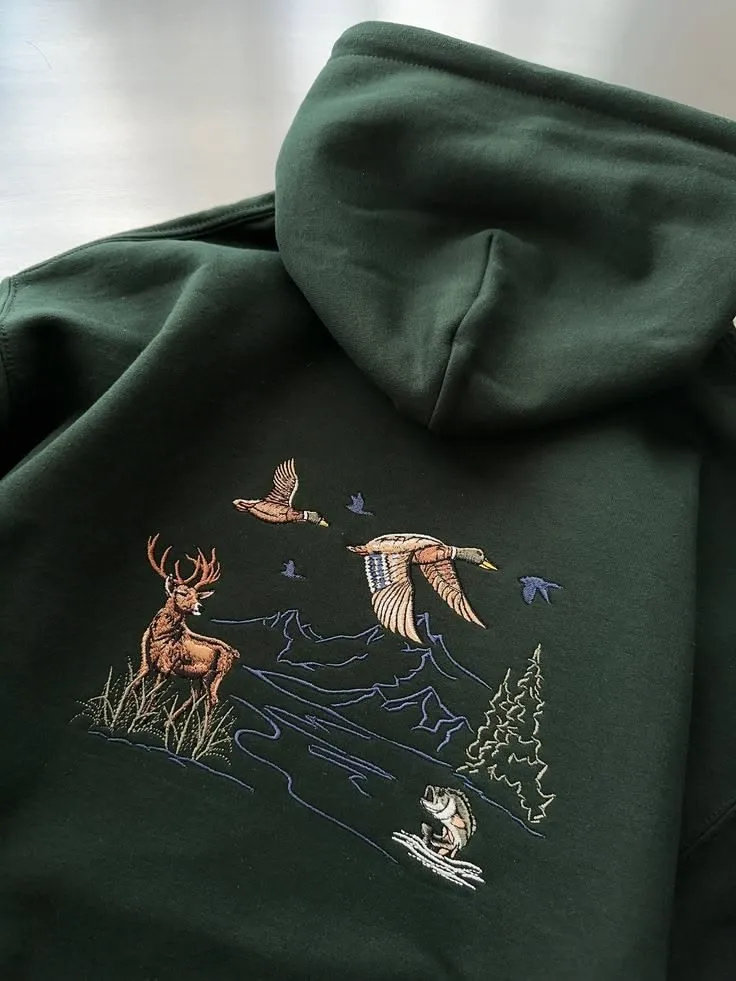 Custom Embroidered Hoodie Printing Dubai