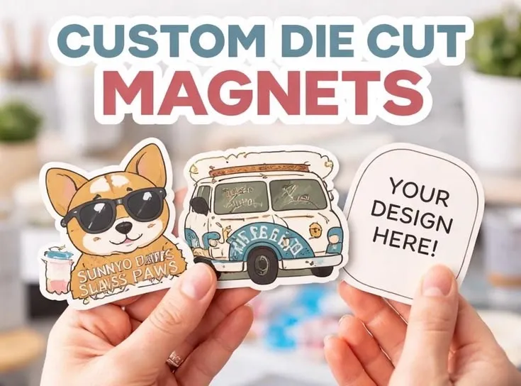 Die-Cut Custom Magnet Printing Dubai