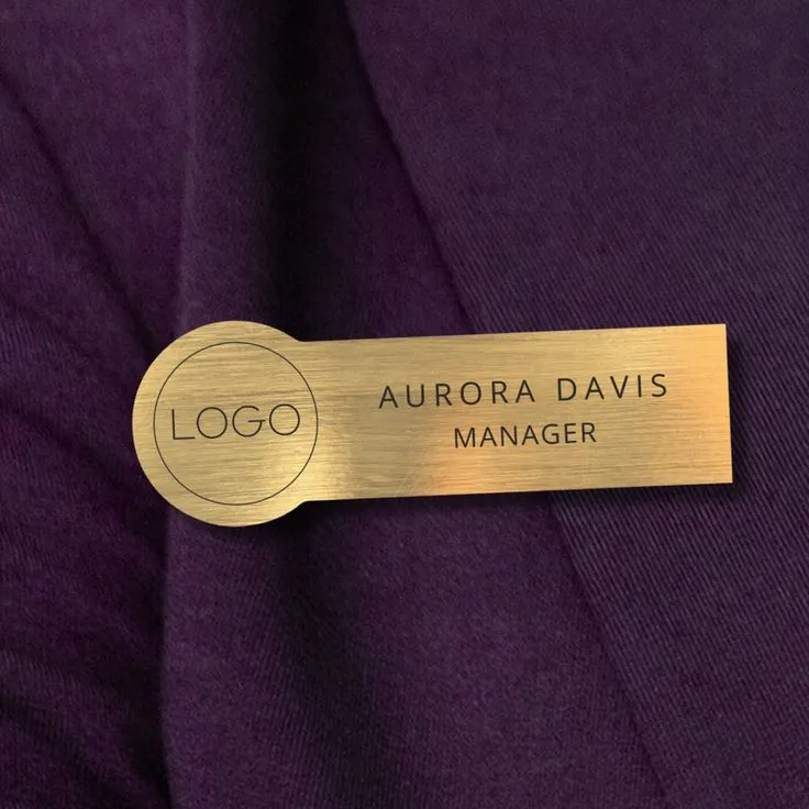 Epoxy Domed Name Badge Dubai