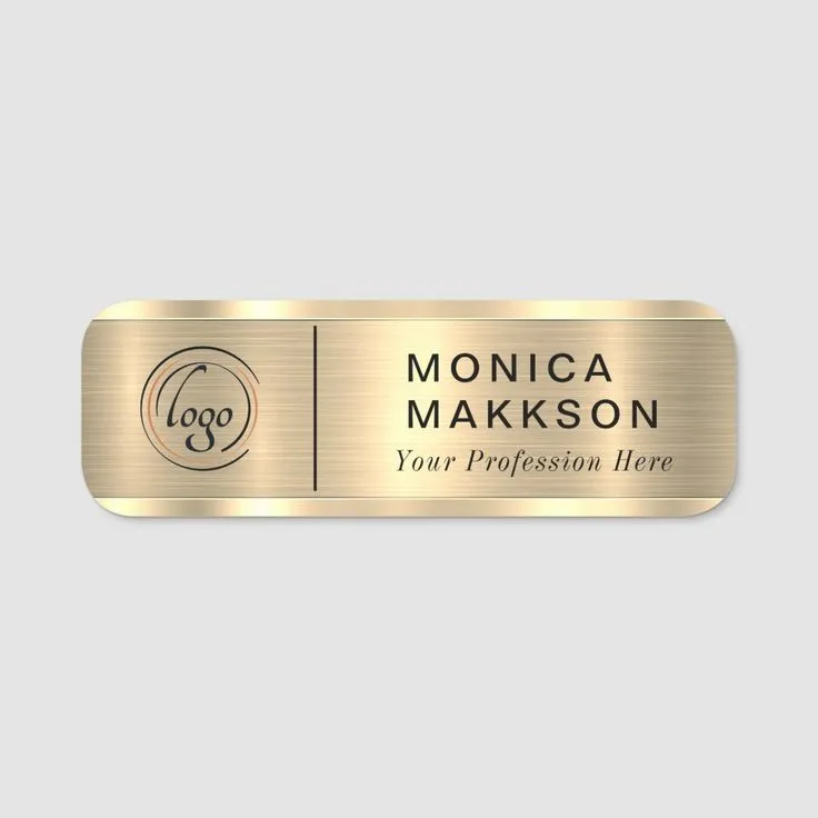Engraved Metal Name Plate Dubai