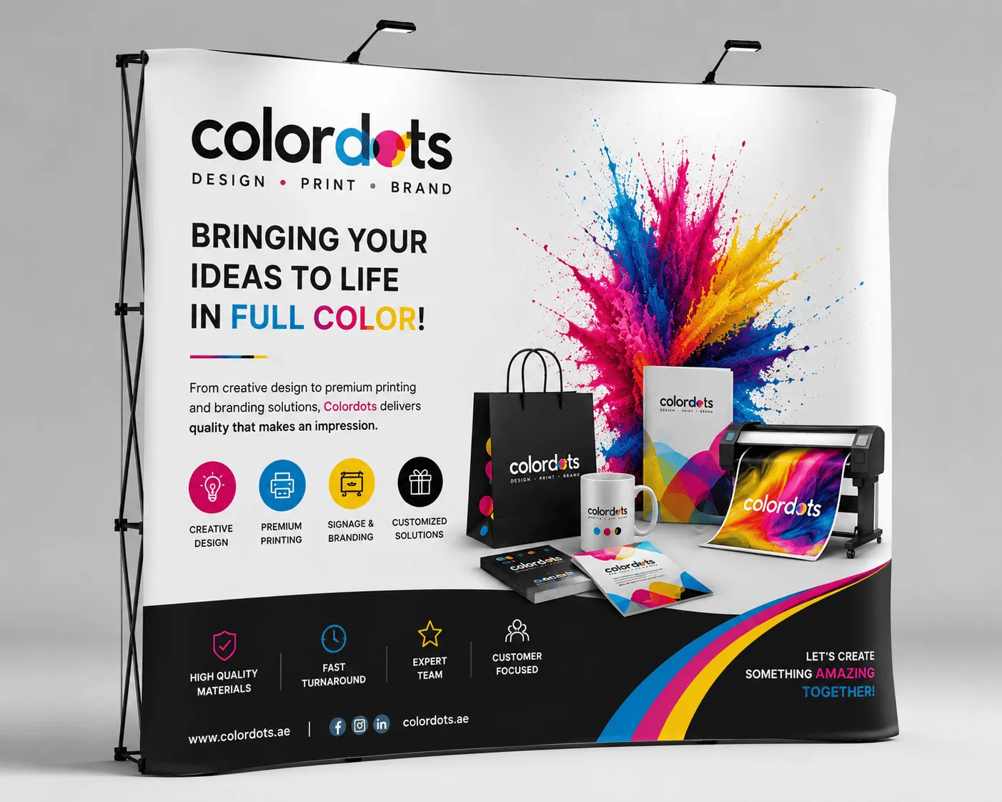 Floor Standing Display Stand Dubai