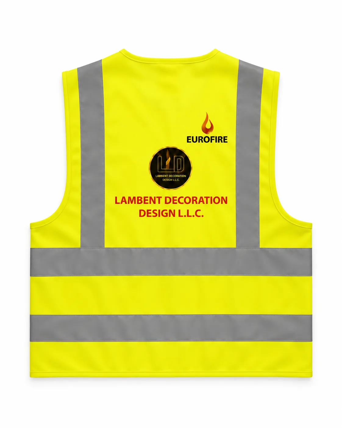 Custom Safety Jacket Printing Dubai