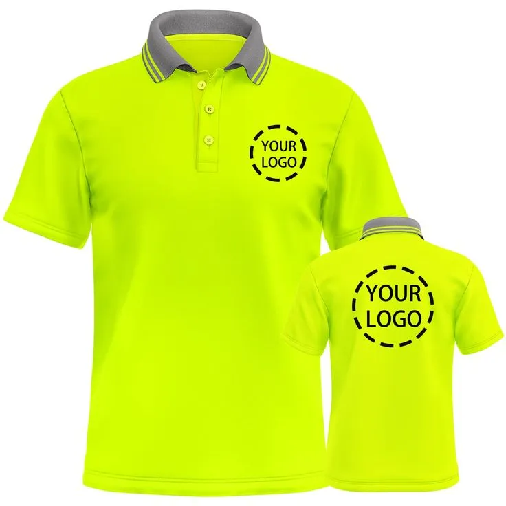 Hi-Vis Polo and Workwear Tee Printing Dubai