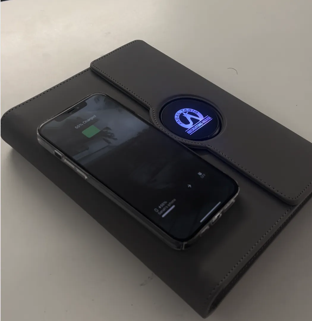 Smart Diary Wireless Charging Dubai