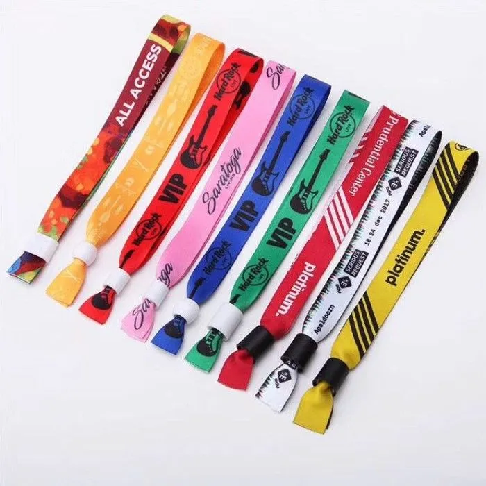 Woven Fabric Wristband Printing Dubai